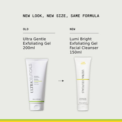 Lumi Bright Exfoliating Gel Facial Cleanser 150ml
