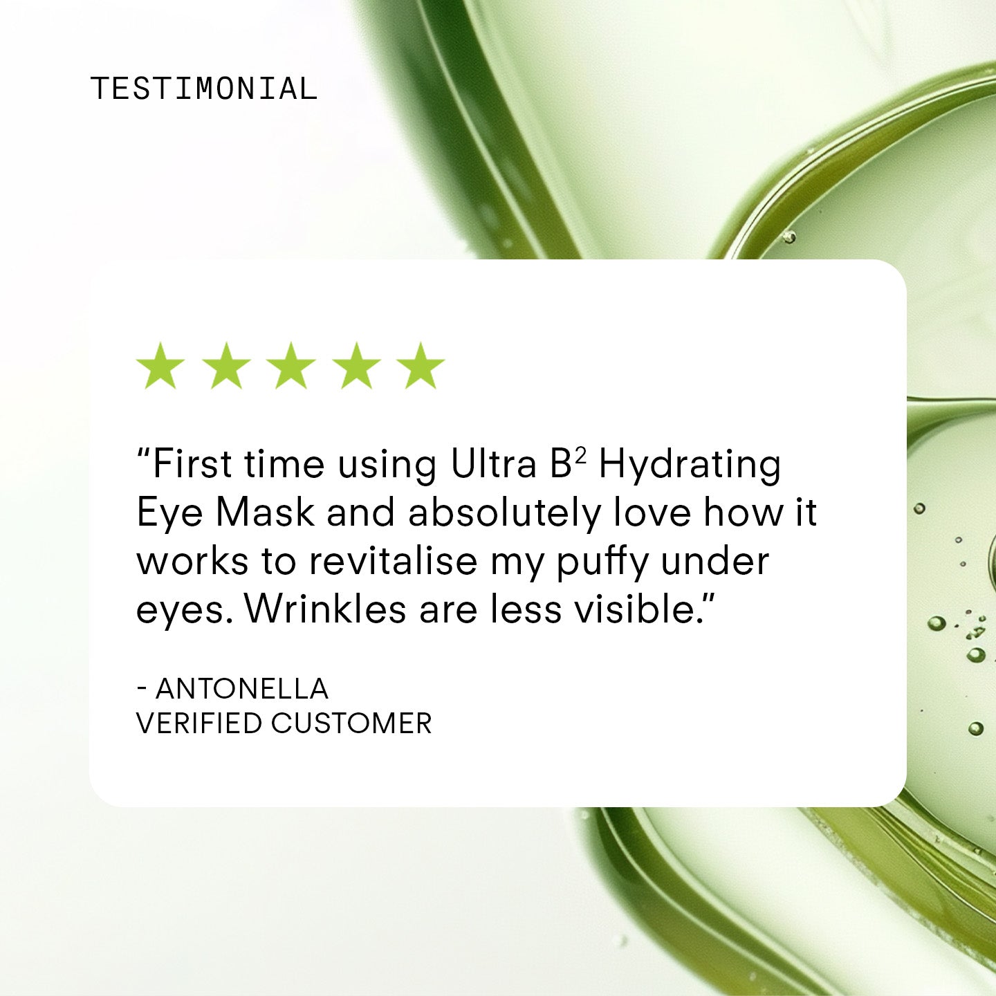 Ultra B2 Hydrating Eye Mask (20 pairs)